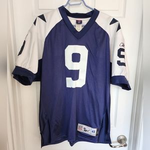 TONY ROMO Reebok NFL Cowboys Throwback Jersey Gridiron Classic Sz 48 FULL STITCH